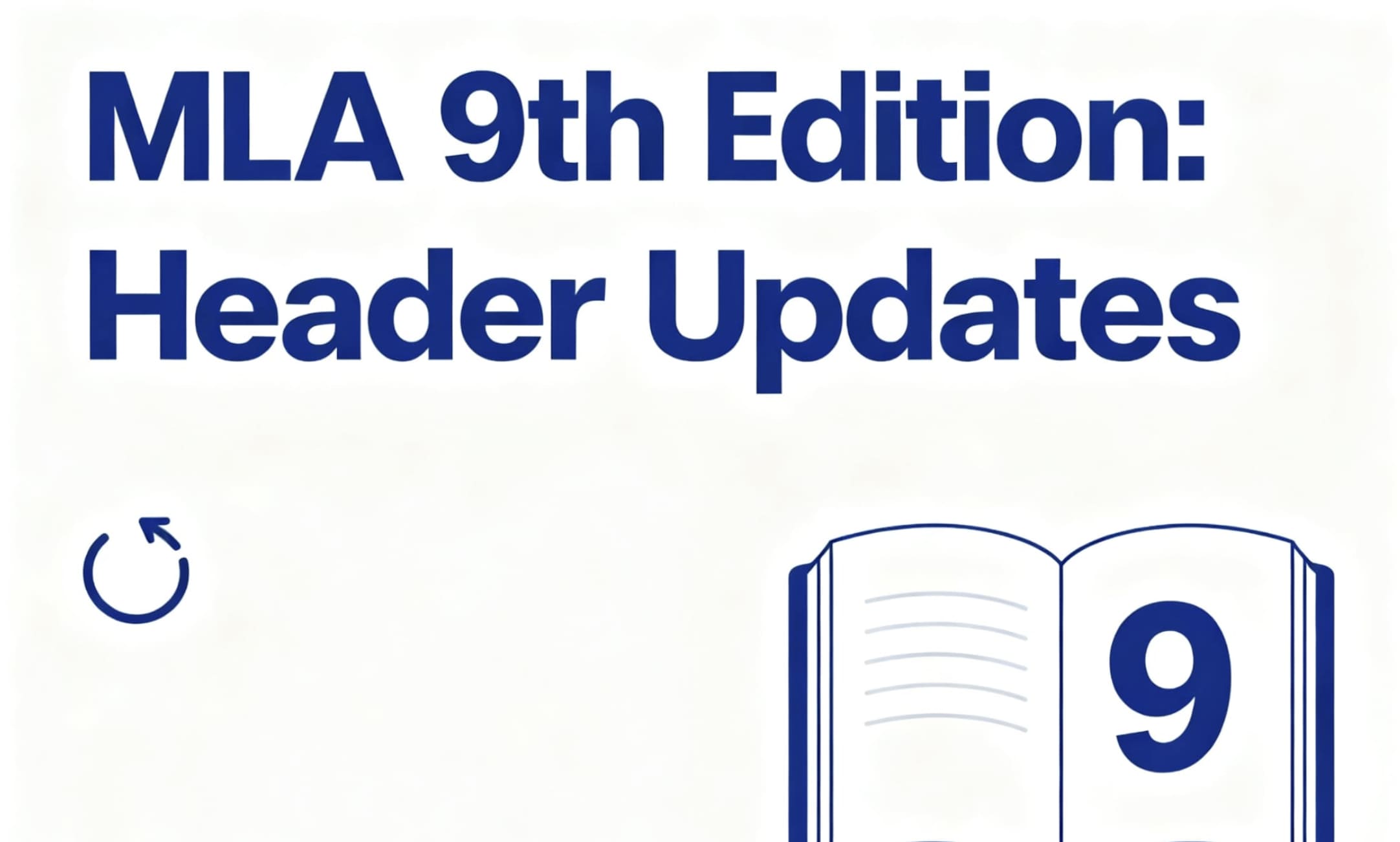 MLA Format Header Generator 9th edition updates